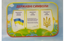 Стенд державні символи